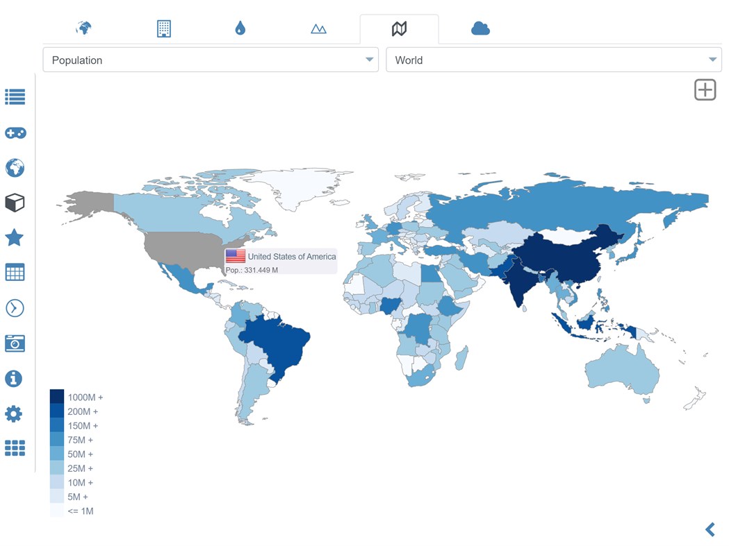 #6. World Atlas & Quiz MxGeo (Windows) Von: HPB-Labs