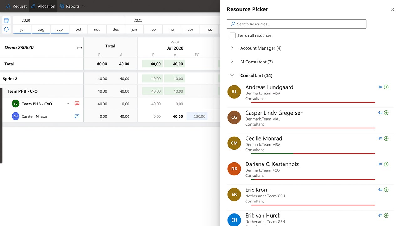 Snapshot 5 of Team Planner