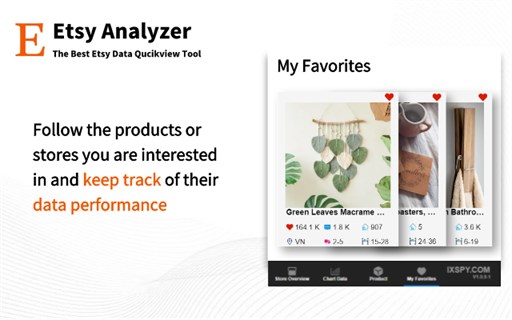 Etsy Analyzer - Etsy Store & Product Trends Tool