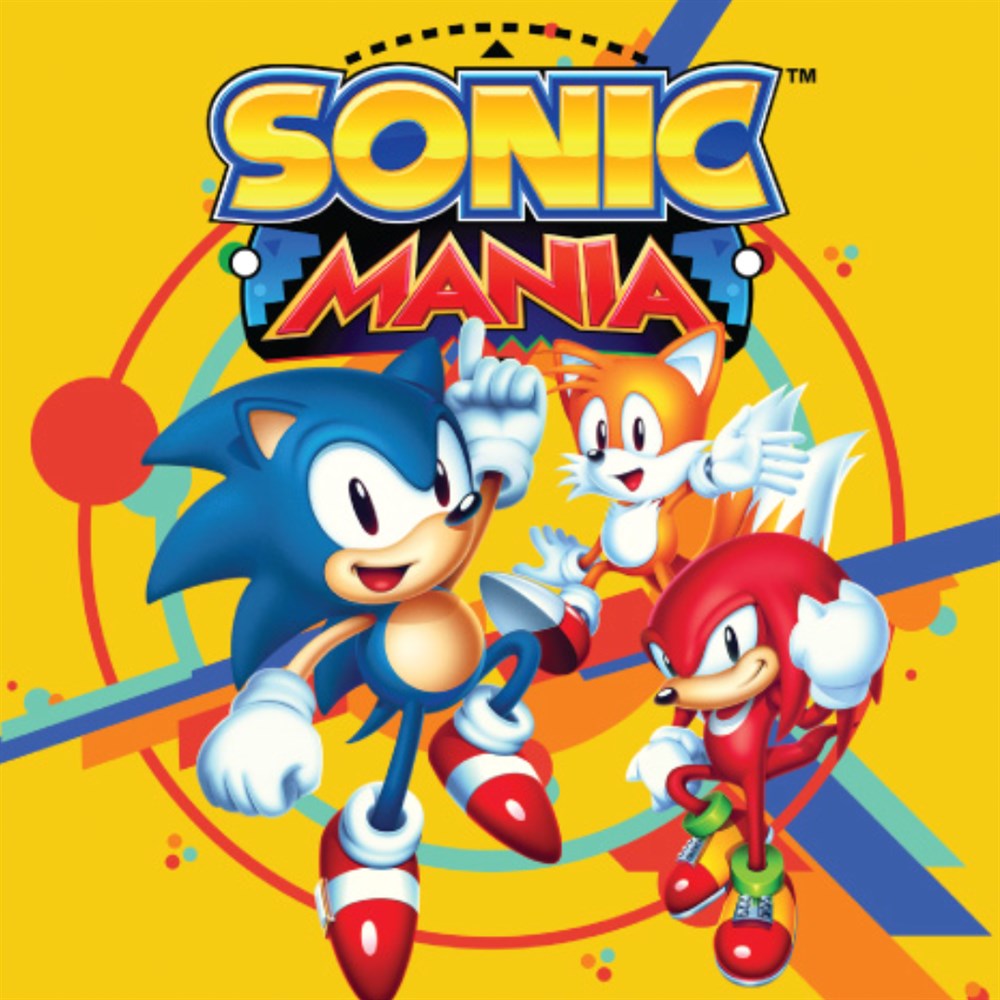 Sonic Mania cover art (full size)