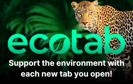 EcoTab: Support the Environment with New Tabs small promo image