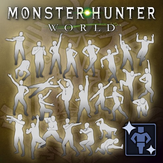 Monster Hunter: World - Complete Gesture Pack for xbox