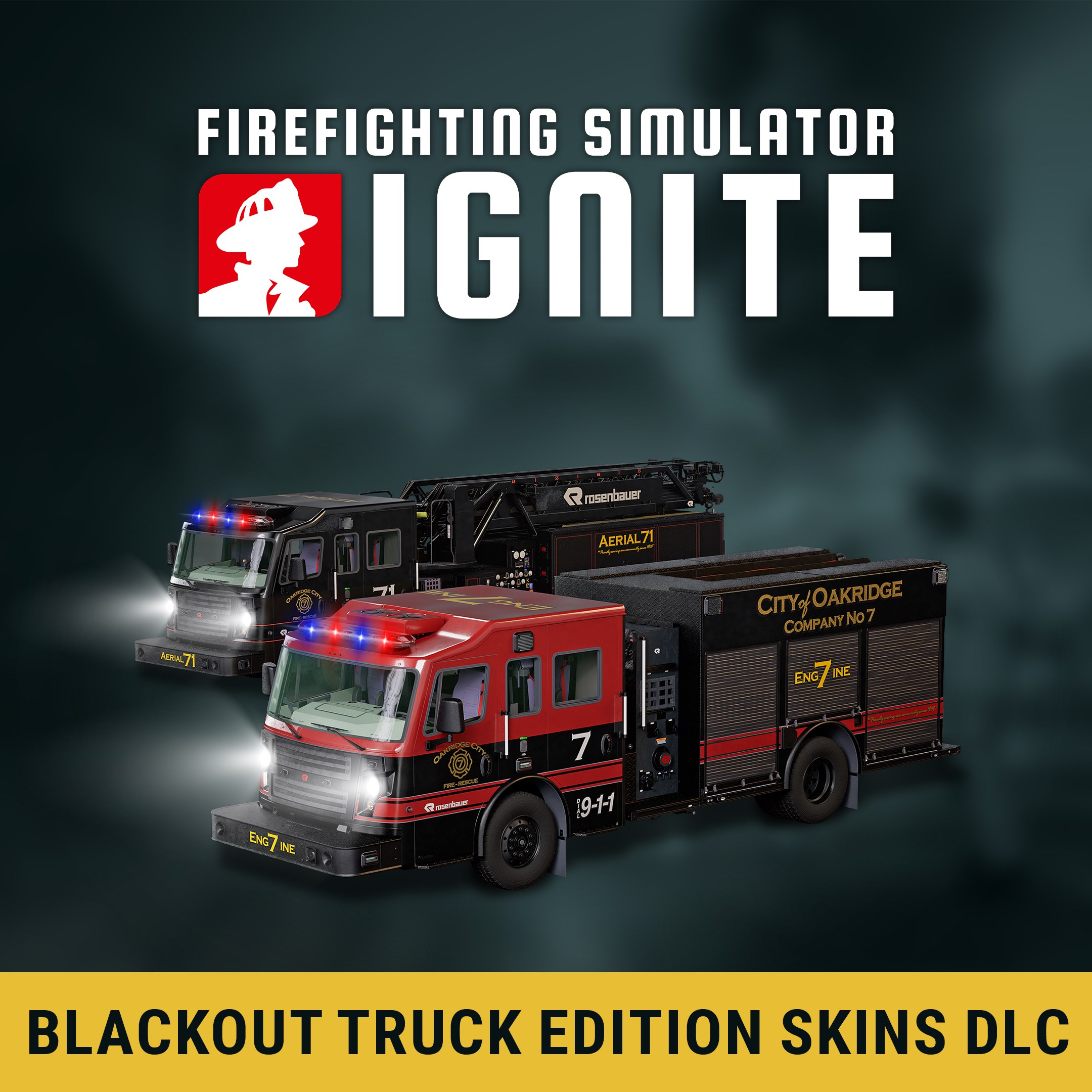 Firefighting Simulator: Ignite - Blackout Truck Edition Skins DLC