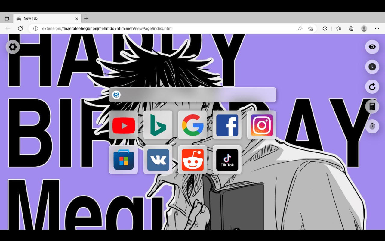 Jujutsu Kaisen Wallpaper New Tab