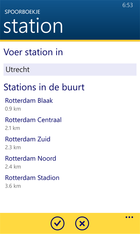 Spoorboekje Screenshots 2