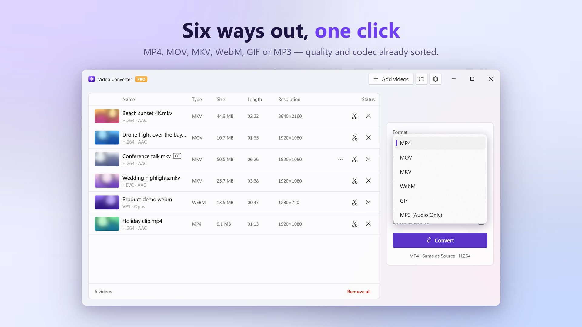 Video Converter - Any Video Converter screenshot