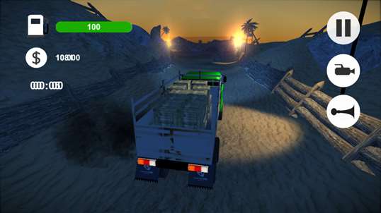 Offroad Truck Simulator 3D 2017 screenshot 1