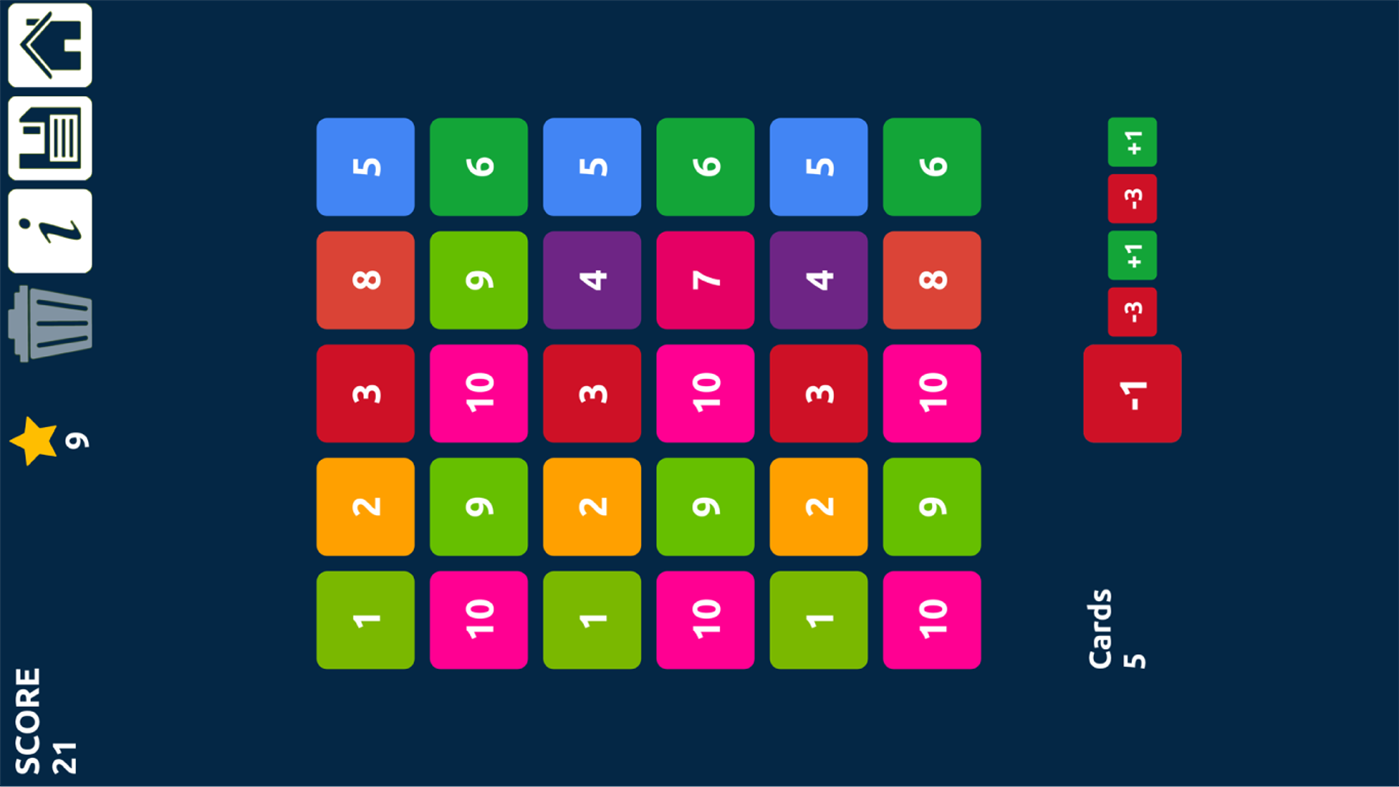 #3. Drag n Merge Numbers: Match 3 Math Puzzle (Windows) Av: Amr Hassan
