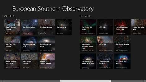 European Southern Observatory Screenshots 2
