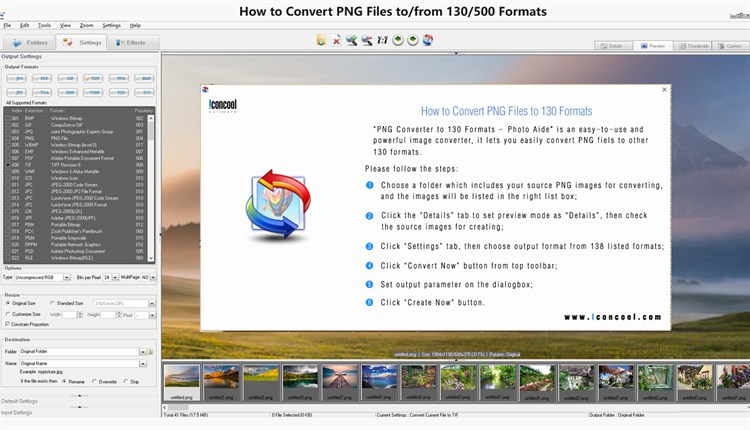PNG Converter - PNG to PDF Converter - PC - (Windows)