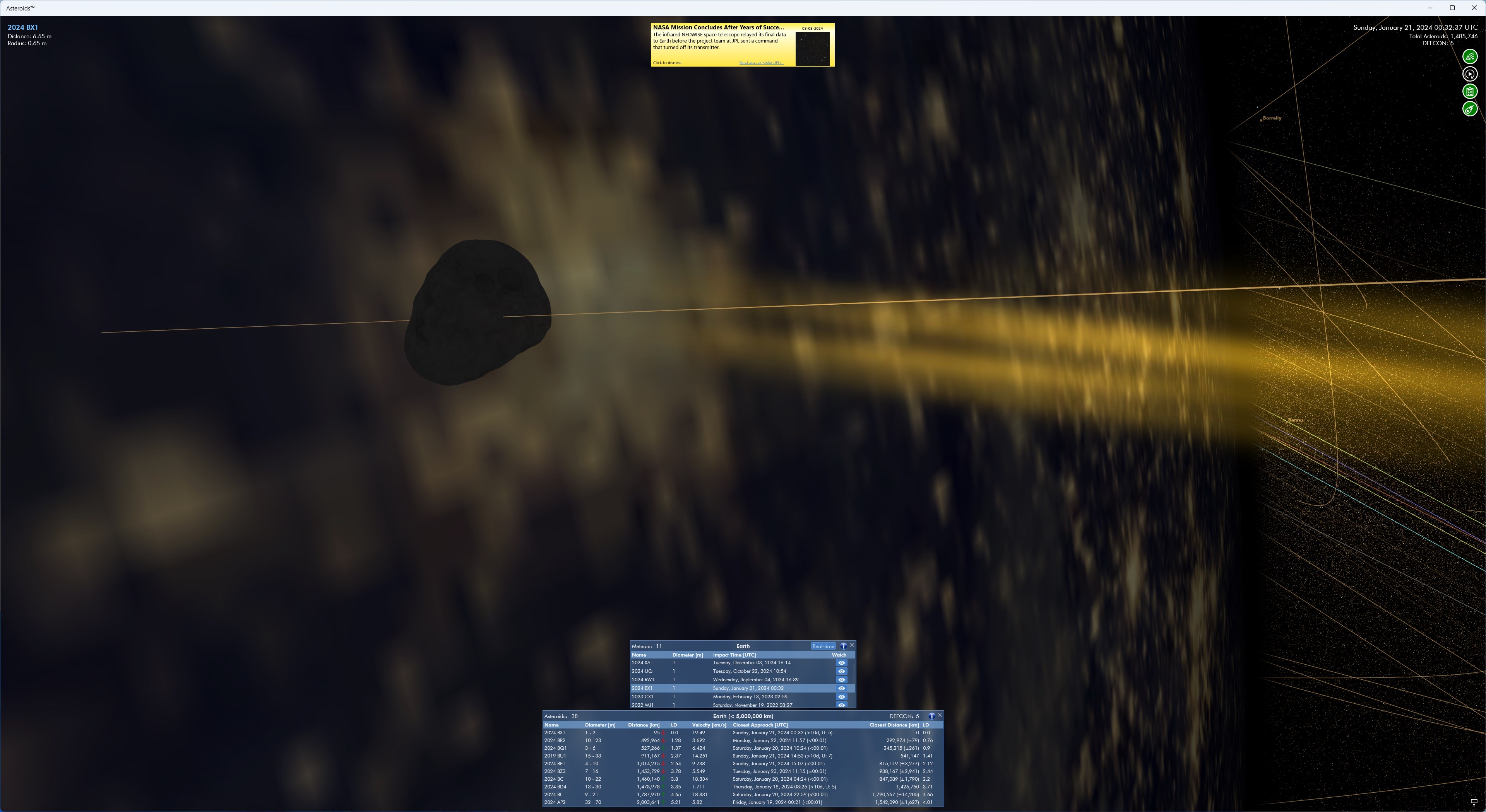 Asteroids™ screenshot