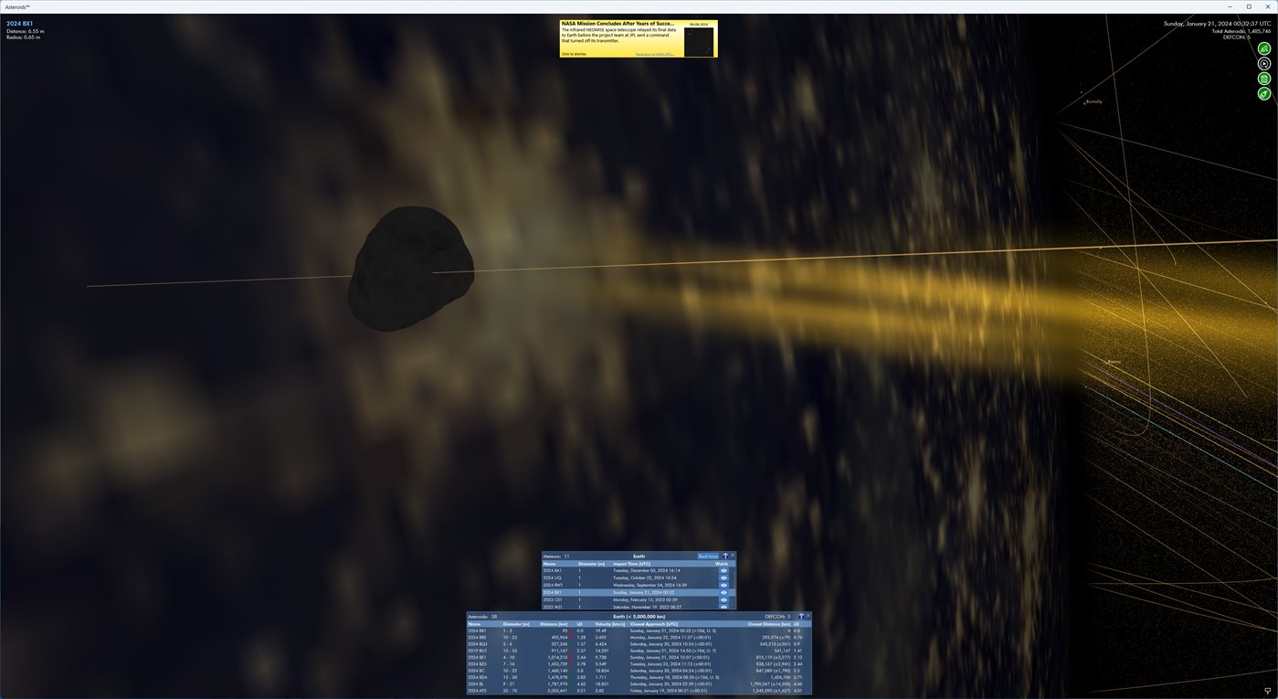 #4. Asteroids™ (Windows) Ved: BINARY SPACE