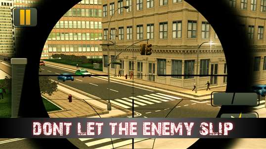 Modern City Sniper Assassin 3D - Pro 2016 screenshot 3