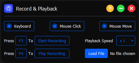 IO Autoclicker screenshot