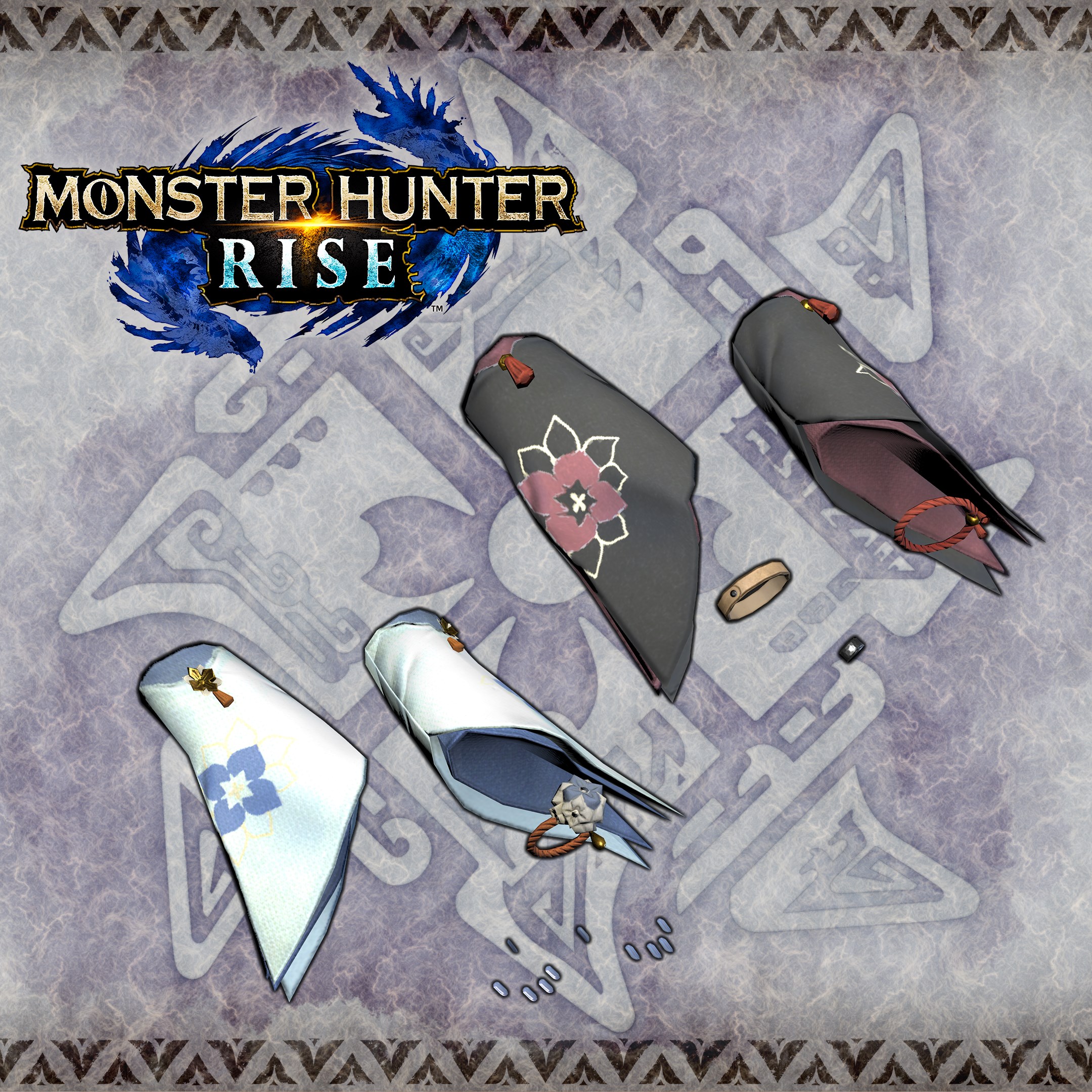 Floral Sleeves Hunter Layered Armor Piece