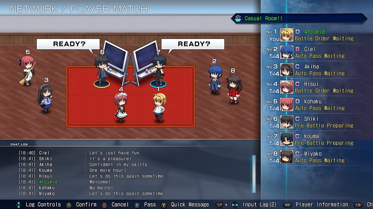 MELTY BLOOD: TYPE LUMINA screenshot 9