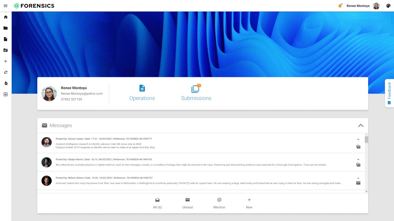 Snapshot 2 of NIMBUS Forensics