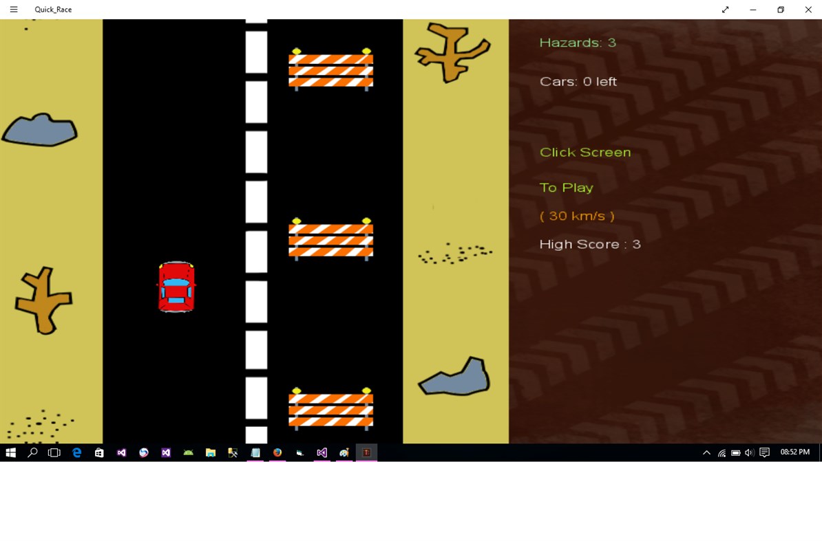 #5. Quick Race (Windows) 由: Jasdeep