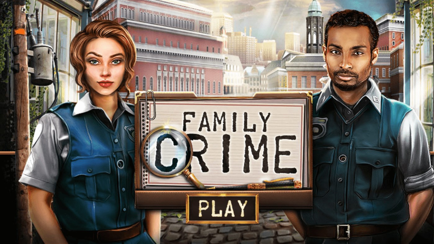#1. Hidden Object : Family Crime (Windows) Av: FengWangStudio