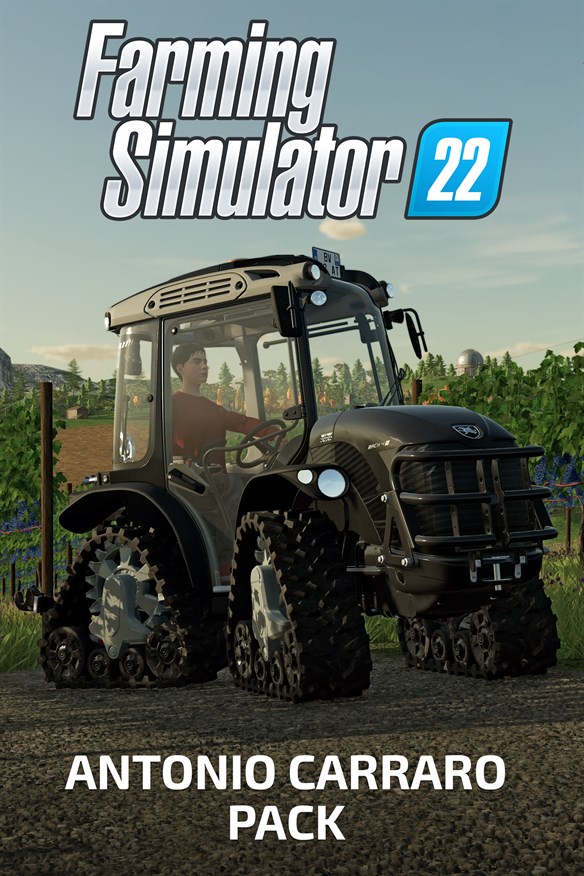 FS22: ANTONIO CARRARO Pack Xbox Series X|S and Xbox One cover art