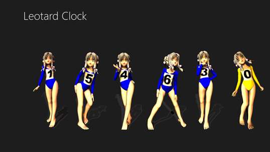 Leotard Clock screenshot 1