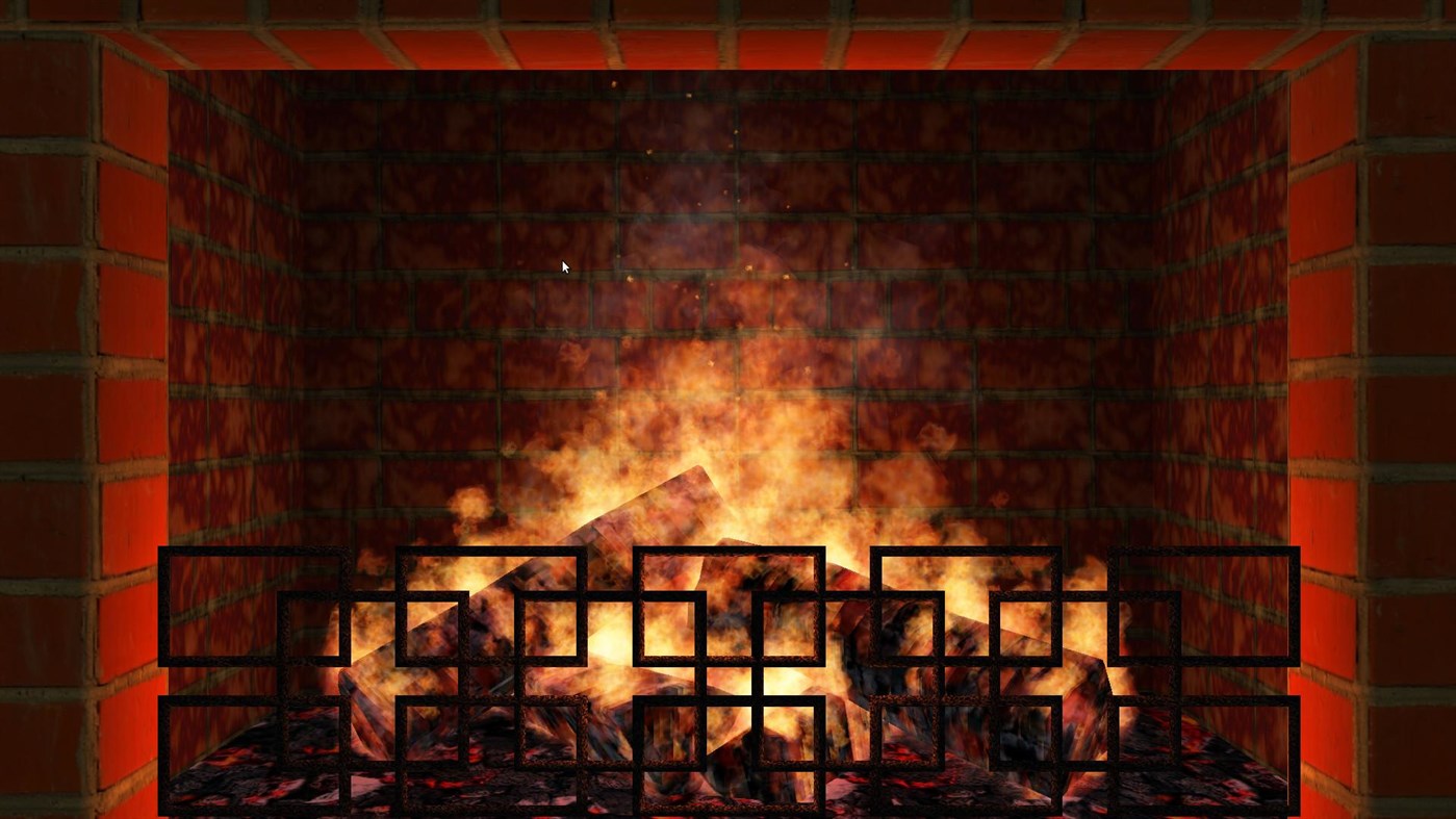 #3. Realistic Fireplace (Windows) 由: Gelios Software