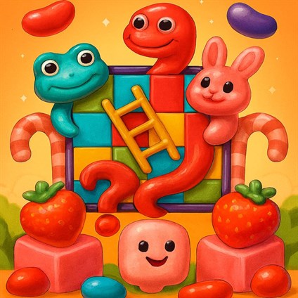 Snakes And Ladders - Candyland Multiplayer