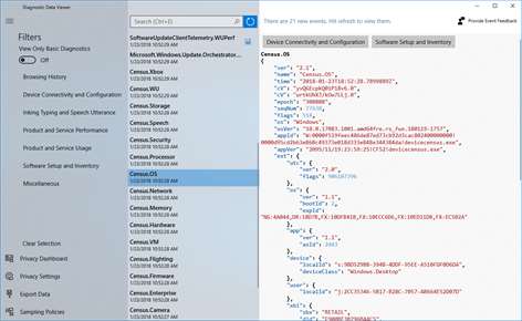 Diagnostic Data Viewer Screenshots 1