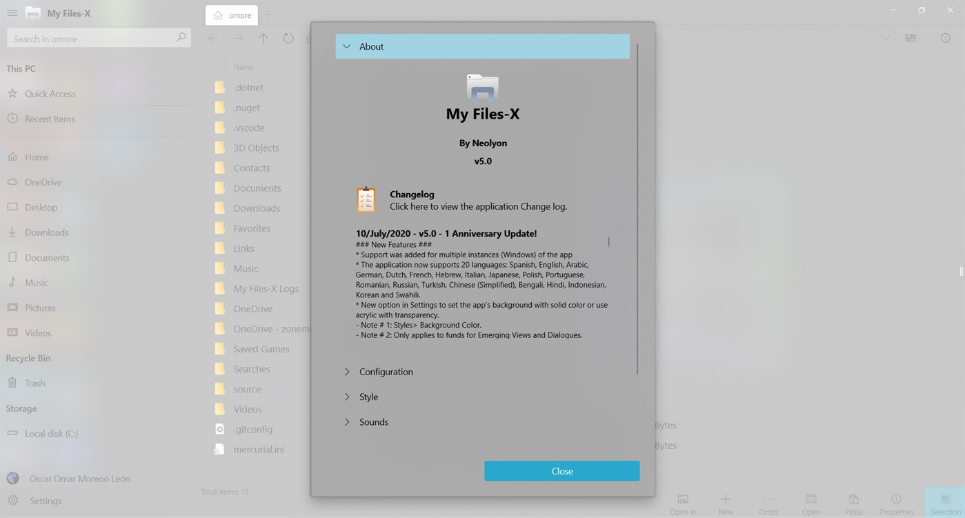 #4. My Files-X (Windows) โดย: Neolyon Devs