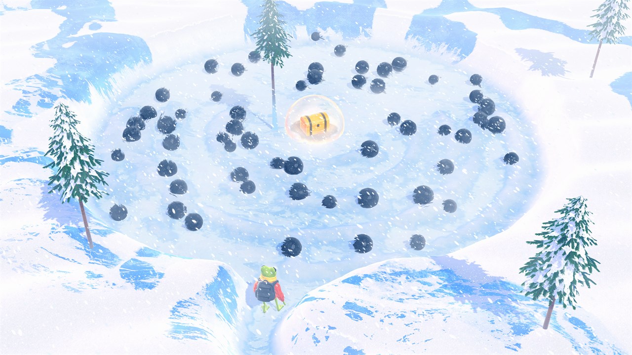Froggy Hates Snow screenshot 1