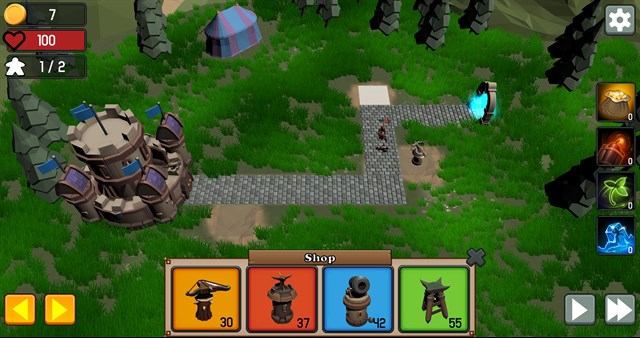 CT Wars Tower Defense screenshot 1
