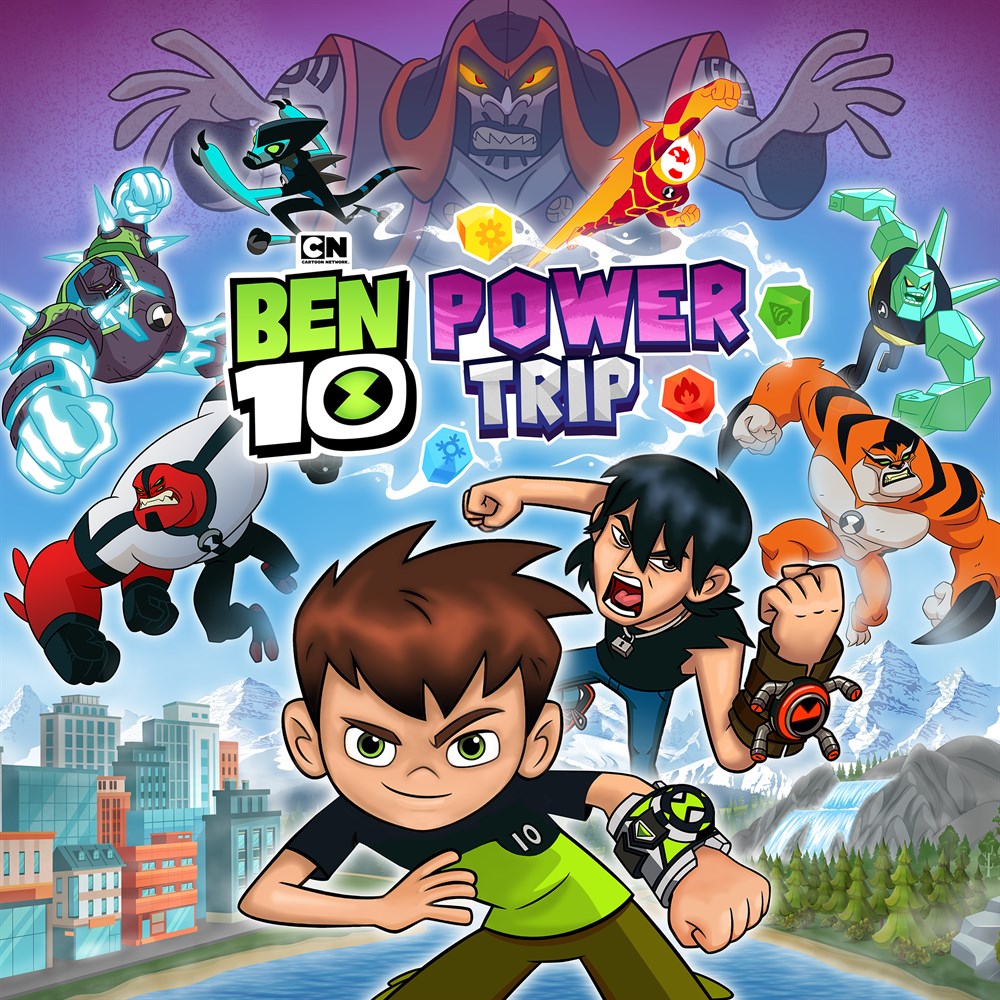 Ben 10: Power Trip cover art (full size)