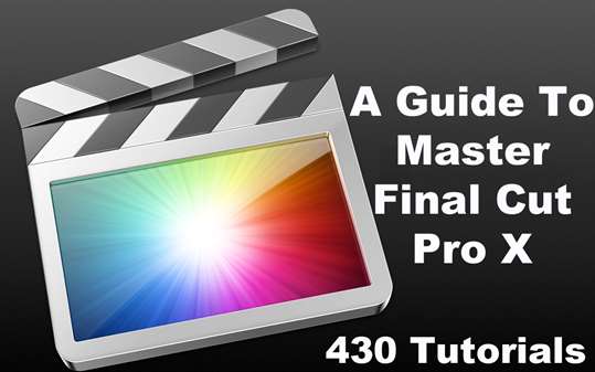 A Guide To Master Final Cut Pro X screenshot 1