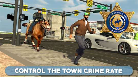 Police Horse Chase 3D - Arrest Crime Town Robbers screenshot 5