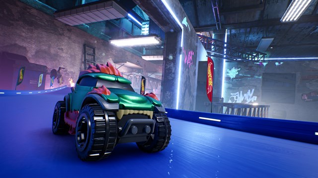 HOT WHEELS - Street Fighter Blanka - Windows Edition screenshot 2