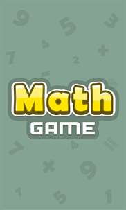 Maths game screenshot 1