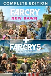 Paket: Far Cry® 5 + Far Cry® New Dawn Deluxe-Edition – Verpackung