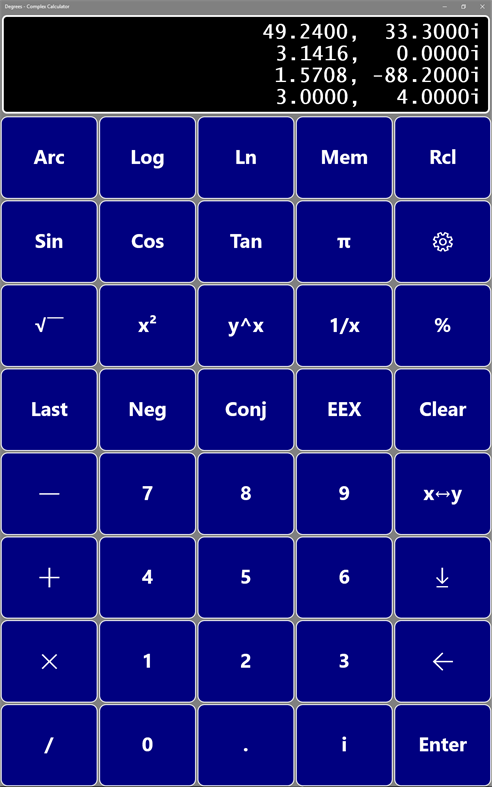 #1. Complex Calculator (Windows) Podle: Teraflop