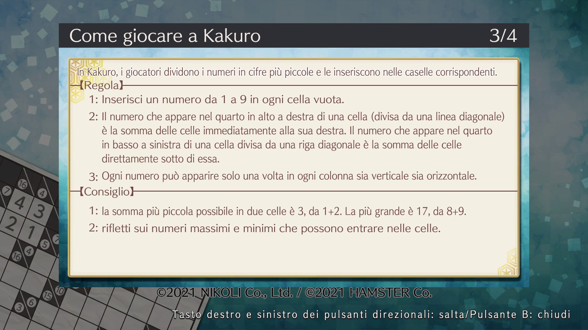 Puzzle by Nikoli W Kakuro | Xbox | Chiave | Privato