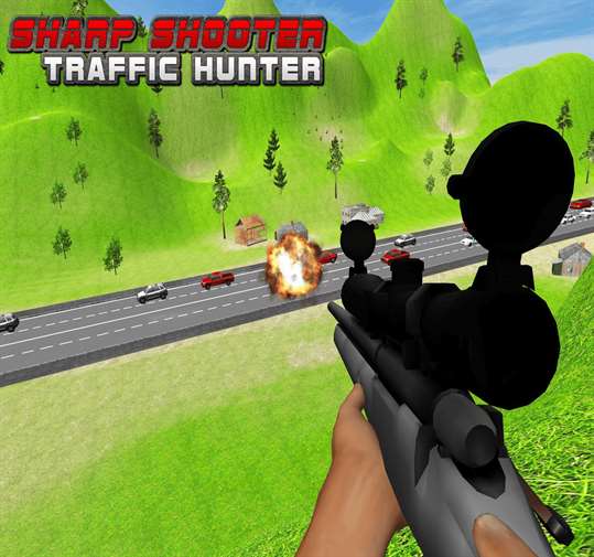 Sharp Shooter Traffic Hunter screenshot 5