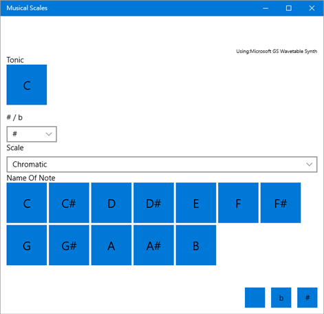 Musical Scales Screenshots 1