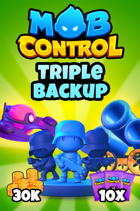 Mob Control: Triple Backup Xbox Series X|S and Xbox One cover art