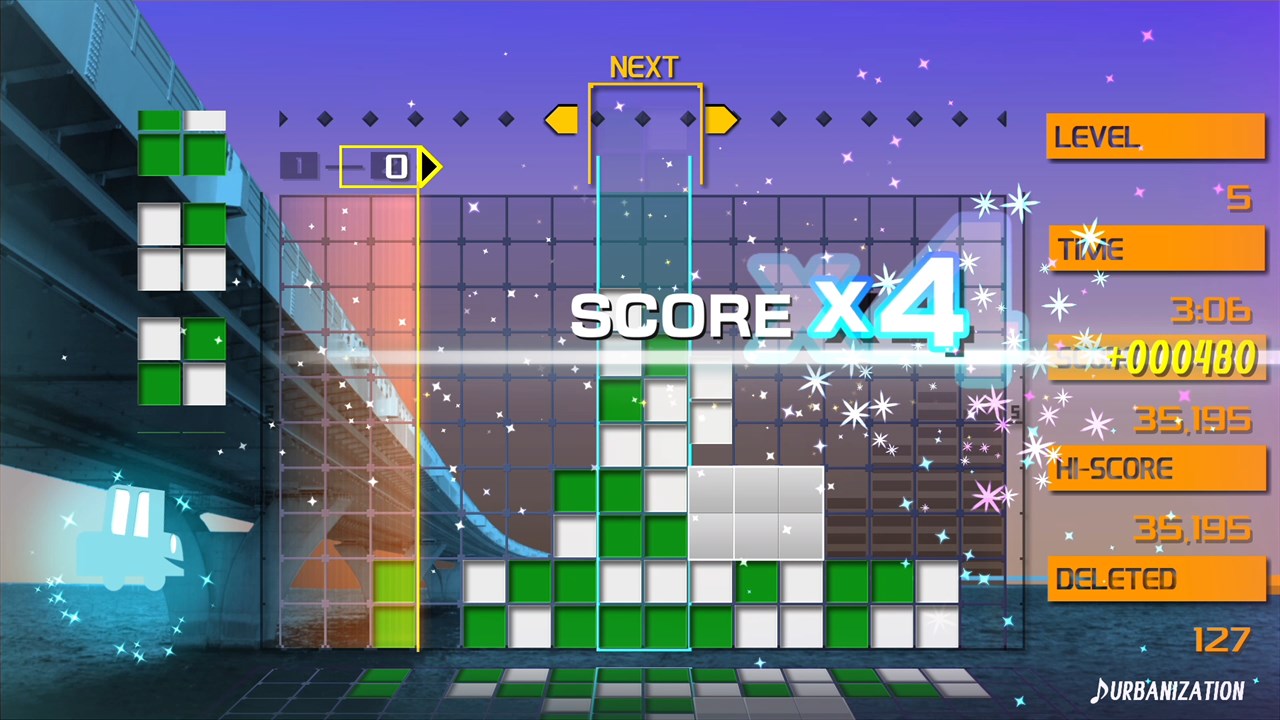 LUMINES REMASTERED screenshot 3