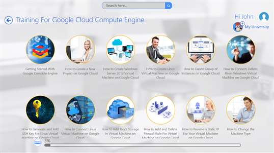Training For Google Cloud Compute Engine by GoLearningBus screenshot 3