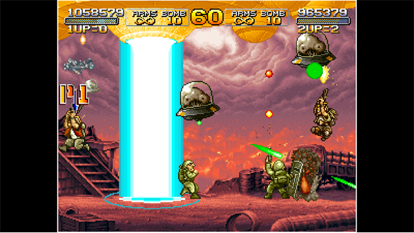 ACA NEOGEO METAL SLUG X screenshot