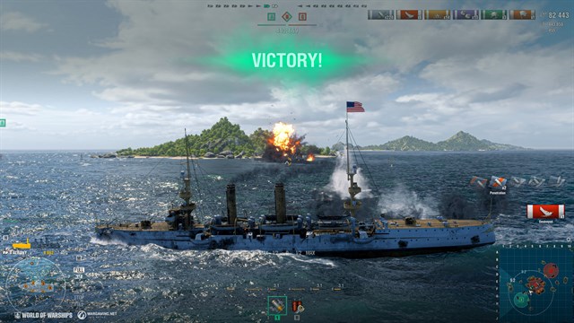 World of Warships — Starter Pack: Albany screenshot 2