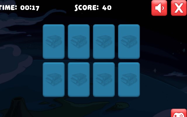 Back To School Memory Game