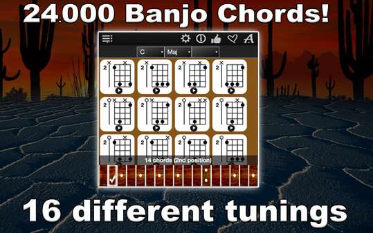 Banjo Chords Compass screenshot 1
