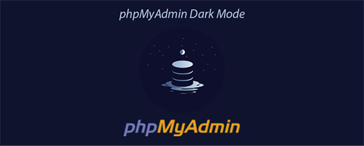 phpMyAdmin Dark Mode marquee promo image