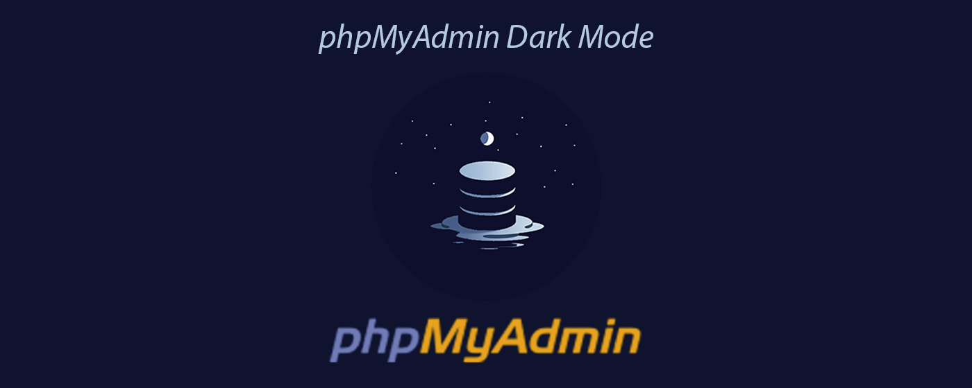 phpMyAdmin Dark Mode marquee promo image
